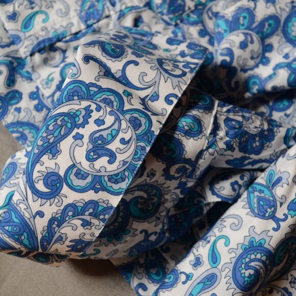 Kuhlman - Paisley - 100% Cotton - Men's shirt - French Cuffs - Size 45. - Picture 4 of 6